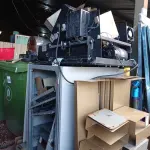 LOTE 548 - 01 LOTE COM DIVERSAS SUCATAS DE FERRO.(NO ESTADO) ATENÇÃO! FAZER A VISITAÇÃO ANTES DE ARREMATAR, NÃO SABEMOS SE FUNCIONA. LEILÃO NÃO TEM GARANTIA E NEM DEVOLUÇÃO, SUJEITO A POSSÍVEIS AVARIAS VISÍVEIS/OCULTAS E/OU AUSÊNCIA DE COMPONENTES.