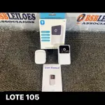 LOTE 105 - 01 CAMPAINHA CÂMERA DE MONITORAMENTO ( NOVO ) ( NO ESTADO )