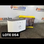 LOTE 054 - 01 UMIDIFICADOR E AROMATIZADOR COM PROJETOR DE LUZES ( NOVO ) ( NO ESTADO )