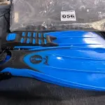LOTE 056 - 01 PAR DE PÉ DE PATO PARA MERGULHO U.S. DIVERS (NO ESTADO, NÃO SABEMOS SE FUNCIONA. LEILÃO NÃO TEM GARANTIA E NEM DEVOLUÇÃO).