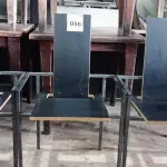 LOTE 056 - 06 CADEIRAS DESIGN ARROJADO. (NO ESTADO, NÃO SABEMOS SE FUNCIONA. LEILÃO NÃO TEM GARANTIA E NEM DEVOLUÇÃO).