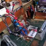 LOTE 019 - 01 NARGUILÉ COM ACESSÓRIOS (NO ESTADO, NÃO SABEMOS SE FUNCIONA. LEILÃO NÃO TEM GARANTIA E NEM DEVOLUÇÃO).