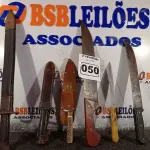 LOTE 050 - 01 LOTE COM FACAS DIVERSAS (NO ESTADO, NÃO SABEMOS SE FUNCIONA. LEILÃO NÃO TEM GARANTIA E NEM DEVOLUÇÃO).