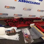 LOTE 039 - 01 LOTE COM MATERIAIS PARA TRICÔ (NO ESTADO, NÃO SABEMOS SE FUNCIONA. LEILÃO NÃO TEM GARANTIA E NEM DEVOLUÇÃO).