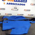 LOTE 058 - 01 ROUPA DE MERGULHO FEMININO N* 5 MARCA MARES (NO ESTADO, NÃO SABEMOS SE FUNCIONA. LEILÃO NÃO TEM GARANTIA E NEM DEVOLUÇÃO).
