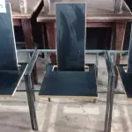 LOTE 055 - 07 CADEIRAS DESIGN ARROJADO. (NO ESTADO, NÃO SABEMOS SE FUNCIONA. LEILÃO NÃO TEM GARANTIA E NEM DEVOLUÇÃO).
