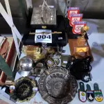 LOTE 004 - 01 LOTE COM ARTIGOS PARA DECORAÇÃO (NO ESTADO, NÃO SABEMOS SE FUNCIONA. LEILÃO NÃO TEM GARANTIA E NEM DEVOLUÇÃO).