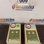LOTE 009 - 02 PAINÉIS DE ALARME SENDO 01 DE OXIGÊNIO E OUTRO DE OXIDO NITROSO. (NO ESTADO) ATENÇÃO! FAZER A VISITAÇÃO ANTES DE ARREMATAR, NÃO SABEMOS SE FUNCIONA. LEILÃO NÃO TEM GARANTIA E NEM DEVOLUÇÃO, SUJEITO A POSSÍVEIS AVARIAS VISÍVEIS/OCULTAS E/OU AUSÊNCIA DE COMPONENTES.
