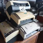 LOTE 133 - 07 SCANNERS MARCAS AVISION. (NO ESTADO) ATENÇÃO! FAZER A VISITAÇÃO ANTES DE ARREMATAR, NÃO SABEMOS SE FUNCIONA. LEILÃO NÃO TEM GARANTIA E NEM DEVOLUÇÃO, SUJEITO A POSSÍVEIS AVARIAS VISÍVEIS/OCULTAS E/OU AUSÊNCIA DE COMPONENTES.