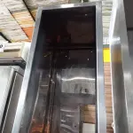 LOTE 161 - 01 COIFA EM AÇO INOX, MEDINDO 100CMX40CM. (NO ESTADO, NÃO SABEMOS SE FUNCIONA. LEILÃO NÃO TEM GARANTIA E NEM DEVOLUÇÃO).