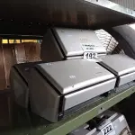 LOTE 192 - 05 SCANNER MARCAS FUJITSU. (NO ESTADO) ATENÇÃO! FAZER A VISITAÇÃO ANTES DE ARREMATAR, NÃO SABEMOS SE FUNCIONA. LEILÃO NÃO TEM GARANTIA E NEM DEVOLUÇÃO, SUJEITO A POSSÍVEIS AVARIAS VISÍVEIS/OCULTAS E/OU AUSÊNCIA DE COMPONENTES.