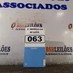 LOTE 063 - 01 CELULAR MOTO “C” 8BG. (NO ESTADO) ATENÇÃO! FAZER A VISITAÇÃO ANTES DE ARREMATAR, NÃO SABEMOS SE FUNCIONA. LEILÃO NÃO TEM GARANTIA E NEM DEVOLUÇÃO, SUJEITO A POSSÍVEIS AVARIAS VISÍVEIS/OCULTAS E/OU AUSÊNCIA DE COMPONENTES.