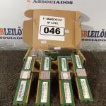 LOTE 046 - 01 LOTE COM VÁRIAS MEMORIAS PARA PC MARCAS E MODELOS DIVERSOS. (NO ESTADO) ATENÇÃO! FAZER A VISITAÇÃO ANTES DE ARREMATAR, NÃO SABEMOS SE FUNCIONA. LEILÃO NÃO TEM GARANTIA E NEM DEVOLUÇÃO, SUJEITO A POSSÍVEIS AVARIAS VISÍVEIS/OCULTAS E/OU AUSÊNCIA DE COMPONENTES.