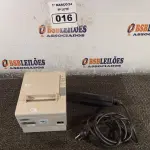 LOTE 016 - 01 IMPRESSORA NÃO FISCAL MARCA EPSON COM FONTE. (NO ESTADO) ATENÇÃO! FAZER A VISITAÇÃO ANTES DE ARREMATAR, NÃO SABEMOS SE FUNCIONA. LEILÃO NÃO TEM GARANTIA E NEM DEVOLUÇÃO, SUJEITO A POSSÍVEIS AVARIAS VISÍVEIS/OCULTAS E/OU AUSÊNCIA DE COMPONENTES.