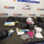 LOTE 182 - 01 LOTE COM 06 JOELHEIRAS COM COTOVELEIRAS E 11 MASCARAS INFANTIS. (NO ESTADO) ATENÇÃO! FAZER A VISITAÇÃO ANTES DE ARREMATAR, NÃO SABEMOS SE FUNCIONA. LEILÃO NÃO TEM GARANTIA E NEM DEVOLUÇÃO, SUJEITO A POSSÍVEIS AVARIAS VISÍVEIS/OCULTAS E/OU AUSÊNCIA DE COMPONENTES.