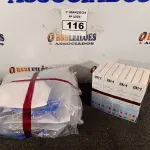 LOTE 116 - 04 TERMÔMETROS DIGITAL E 10 MASCARAS DE PROTEÇÃO. (NO ESTADO) ATENÇÃO! FAZER A VISITAÇÃO ANTES DE ARREMATAR, NÃO SABEMOS SE FUNCIONA. LEILÃO NÃO TEM GARANTIA E NEM DEVOLUÇÃO, SUJEITO A POSSÍVEIS AVARIAS VISÍVEIS/OCULTAS E/OU AUSÊNCIA DE COMPONENTES.
