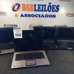 LOTE 162 - 04 NOTEBOOK’S MARCAS E MODELOS DIVERSOS PARA RETIRADA DE PEÇAS. (NO ESTADO) ATENÇÃO! FAZER A VISITAÇÃO ANTES DE ARREMATAR, NÃO SABEMOS SE FUNCIONA. LEILÃO NÃO TEM GARANTIA E NEM DEVOLUÇÃO, SUJEITO A POSSÍVEIS AVARIAS VISÍVEIS/OCULTAS E/OU AUSÊNCIA DE COMPONENTES.