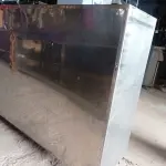LOTE 152 - 01 ARMÁRIO PARA 54 BANDEJAS EM AÇO INOX. (NO ESTADO, NÃO SABEMOS SE FUNCIONA. LEILÃO NÃO TEM GARANTIA E NEM DEVOLUÇÃO).
