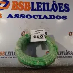 LOTE 050 - 01 ROLO DE CABO FLEXÍVEL 100M 1X4MM NA COR VERDE (NOVO). (NO ESTADO) ATENÇÃO! FAZER A VISITAÇÃO ANTES DE ARREMATAR, NÃO SABEMOS SE FUNCIONA. LEILÃO NÃO TEM GARANTIA E NEM DEVOLUÇÃO, SUJEITO A POSSÍVEIS AVARIAS VISÍVEIS/OCULTAS E/OU AUSÊNCIA DE COMPONENTES.