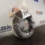 LOTE 010 - 01 ROLO DE CABO FLEXÍVEL 100M 1X4MM NA COR PRETA (NOVO). (NO ESTADO) ATENÇÃO! FAZER A VISITAÇÃO ANTES DE ARREMATAR, NÃO SABEMOS SE FUNCIONA. LEILÃO NÃO TEM GARANTIA E NEM DEVOLUÇÃO, SUJEITO A POSSÍVEIS AVARIAS VISÍVEIS/OCULTAS E/OU AUSÊNCIA DE COMPONENTES.