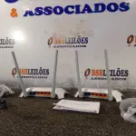 LOTE 084 - 02 ROTEADORES TPLINK TL-WR 849N. (NO ESTADO) ATENÇÃO! FAZER A VISITAÇÃO ANTES DE ARREMATAR, NÃO SABEMOS SE FUNCIONA. LEILÃO NÃO TEM GARANTIA E NEM DEVOLUÇÃO, SUJEITO A POSSÍVEIS AVARIAS VISÍVEIS/OCULTAS E/OU AUSÊNCIA DE COMPONENTES.