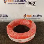 LOTE 060 - 01 ROLO DE CABO FLEXÍVEL 100M 1X4MM NA COR VERMELHA (NOVO). (NO ESTADO) ATENÇÃO! FAZER A VISITAÇÃO ANTES DE ARREMATAR, NÃO SABEMOS SE FUNCIONA. LEILÃO NÃO TEM GARANTIA E NEM DEVOLUÇÃO, SUJEITO A POSSÍVEIS AVARIAS VISÍVEIS/OCULTAS E/OU AUSÊNCIA DE COMPONENTES.