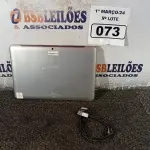 LOTE 073 - 01 TABLET SAMSUNG TAB2 TELA 10.1” COM CABO. (NO ESTADO) ATENÇÃO! FAZER A VISITAÇÃO ANTES DE ARREMATAR, NÃO SABEMOS SE FUNCIONA. LEILÃO NÃO TEM GARANTIA E NEM DEVOLUÇÃO, SUJEITO A POSSÍVEIS AVARIAS VISÍVEIS/OCULTAS E/OU AUSÊNCIA DE COMPONENTES.