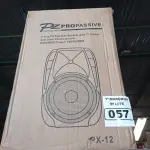 LOTE 057 - 01 CAIXA DE SOM PZ PROPASSIVE PX-12. (NO ESTADO) ATENÇÃO! FAZER A VISITAÇÃO ANTES DE ARREMATAR, NÃO SABEMOS SE FUNCIONA. LEILÃO NÃO TEM GARANTIA E NEM DEVOLUÇÃO, SUJEITO A POSSÍVEIS AVARIAS VISÍVEIS/OCULTAS E/OU AUSÊNCIA DE COMPONENTES.