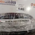 LOTE 140 - 01 ROLO DE CABO FLEXÍVEL 100M 1X4MM NA COR PRETA (NOVO). (NO ESTADO) ATENÇÃO! FAZER A VISITAÇÃO ANTES DE ARREMATAR, NÃO SABEMOS SE FUNCIONA. LEILÃO NÃO TEM GARANTIA E NEM DEVOLUÇÃO, SUJEITO A POSSÍVEIS AVARIAS VISÍVEIS/OCULTAS E/OU AUSÊNCIA DE COMPONENTES.