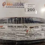 LOTE 200 - 01 ROLO DE CABO FLEXÍVEL 100M 1X4MM NA COR PRETA (NOVO). (NO ESTADO) ATENÇÃO! FAZER A VISITAÇÃO ANTES DE ARREMATAR, NÃO SABEMOS SE FUNCIONA. LEILÃO NÃO TEM GARANTIA E NEM DEVOLUÇÃO, SUJEITO A POSSÍVEIS AVARIAS VISÍVEIS/OCULTAS E/OU AUSÊNCIA DE COMPONENTES.