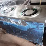 LOTE 107 - 01 HIGIENIZADOR DE PRATOS PARA BUFFET/ RESTAURANTE EM AÇO INOX. (NO ESTADO, NÃO SABEMOS SE FUNCIONA. LEILÃO NÃO TEM GARANTIA E NEM DEVOLUÇÃO).