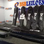 LOTE 187 - 10 DETECTORES DE METAL. (NO ESTADO) ATENÇÃO! FAZER A VISITAÇÃO ANTES DE ARREMATAR, NÃO SABEMOS SE FUNCIONA. LEILÃO NÃO TEM GARANTIA E NEM DEVOLUÇÃO, SUJEITO A POSSÍVEIS AVARIAS VISÍVEIS/OCULTAS E/OU AUSÊNCIA DE COMPONENTES.