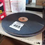 LOTE 465 - 05 DISCOS DE POLICORTE. (NO ESTADO) ATENÇÃO! FAZER A VISITAÇÃO ANTES DE ARREMATAR, NÃO SABEMOS SE FUNCIONA. LEILÃO NÃO TEM GARANTIA E NEM DEVOLUÇÃO, SUJEITO A POSSÍVEIS AVARIAS VISÍVEIS/OCULTAS E/OU AUSÊNCIA DE COMPONENTES.