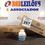 LOTE 267 - 02 CAIXAS COM COLA TUBO ST. (NO ESTADO) ATENÇÃO! FAZER A VISITAÇÃO ANTES DE ARREMATAR, NÃO SABEMOS SE FUNCIONA. LEILÃO NÃO TEM GARANTIA E NEM DEVOLUÇÃO, SUJEITO A POSSÍVEIS AVARIAS VISÍVEIS/OCULTAS E/OU AUSÊNCIA DE COMPONENTES.