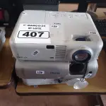 LOTE 407 - 03 PROJETORES MULTIMIDIA MARCAS E MODELOS DIVERSOS. (NO ESTADO) ATENÇÃO! FAZER A VISITAÇÃO ANTES DE ARREMATAR, NÃO SABEMOS SE FUNCIONA. LEILÃO NÃO TEM GARANTIA E NEM DEVOLUÇÃO, SUJEITO A POSSÍVEIS AVARIAS VISÍVEIS/OCULTAS E/OU AUSÊNCIA DE COMPONENTES.