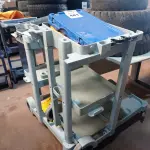 LOTE 441 - 02 CARRINHOS DE LIMPEZA INCOMPLETOS. (NO ESTADO) ATENÇÃO! FAZER A VISITAÇÃO ANTES DE ARREMATAR, NÃO SABEMOS SE FUNCIONA. LEILÃO NÃO TEM GARANTIA E NEM DEVOLUÇÃO, SUJEITO A POSSÍVEIS AVARIAS VISÍVEIS/OCULTAS E/OU AUSÊNCIA DE COMPONENTES.
