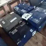 LOTE 436 - 06 PROJETORES MULTIMIDIA MARCAS E MODELOS DIVERSOS. (NO ESTADO) ATENÇÃO! FAZER A VISITAÇÃO ANTES DE ARREMATAR, NÃO SABEMOS SE FUNCIONA. LEILÃO NÃO TEM GARANTIA E NEM DEVOLUÇÃO, SUJEITO A POSSÍVEIS AVARIAS VISÍVEIS/OCULTAS E/OU AUSÊNCIA DE COMPONENTES.
