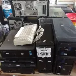 LOTE 425 - 11 CPU’S MARCAS E MODELOS DIVERSOS PARA RETIRADA DE PEÇAS. (NO ESTADO) ATENÇÃO! FAZER A VISITAÇÃO ANTES DE ARREMATAR, NÃO SABEMOS SE FUNCIONA. LEILÃO NÃO TEM GARANTIA E NEM DEVOLUÇÃO, SUJEITO A POSSÍVEIS AVARIAS VISÍVEIS/OCULTAS E/OU AUSÊNCIA DE COMPONENTES.