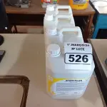 LOTE 526 - 20 LITROS DE DESINFETANTE HOSPITALAR PARA SUPERFÍCIES FIXAS E ARTIGOS NÃO CÍTRICOS. (NO ESTADO) ATENÇÃO! FAZER A VISITAÇÃO ANTES DE ARREMATAR, NÃO SABEMOS SE FUNCIONA. LEILÃO NÃO TEM GARANTIA E NEM DEVOLUÇÃO, SUJEITO A POSSÍVEIS AVARIAS VISÍVEIS/OCULTAS E/OU AUSÊNCIA DE COMPONENTES.