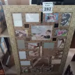 LOTE 282 - 03 QUADROS MOSAICO E 01 QUADRO PORTA RETRATO. (NO ESTADO) ATENÇÃO! FAZER A VISITAÇÃO ANTES DE ARREMATAR, NÃO SABEMOS SE FUNCIONA. LEILÃO NÃO TEM GARANTIA E NEM DEVOLUÇÃO, SUJEITO A POSSÍVEIS AVARIAS VISÍVEIS/OCULTAS E/OU AUSÊNCIA DE COMPONENTES.