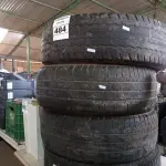 LOTE 484 - 04 PNEUS USADOS DE DIVERSAS NUMERAÇÕES. (NO ESTADO) ATENÇÃO! FAZER A VISITAÇÃO ANTES DE ARREMATAR, NÃO SABEMOS SE FUNCIONA. LEILÃO NÃO TEM GARANTIA E NEM DEVOLUÇÃO, SUJEITO A POSSÍVEIS AVARIAS VISÍVEIS/OCULTAS E/OU AUSÊNCIA DE COMPONENTES.