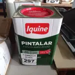 LOTE 297 - 01 LATA DE TINTA IQUINE PINTALAR FOSCO AVELUDADO 18L NA COR VERDE PISCINA. (NO ESTADO) ATENÇÃO! FAZER A VISITAÇÃO ANTES DE ARREMATAR, NÃO SABEMOS SE FUNCIONA. LEILÃO NÃO TEM GARANTIA E NEM DEVOLUÇÃO, SUJEITO A POSSÍVEIS AVARIAS VISÍVEIS/OCULTAS E/OU AUSÊNCIA DE COMPONENTES.