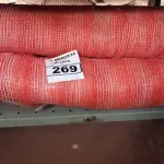 LOTE 269 - 03 ROLOS DE TELA DE PROTEÇÃO PARA OBRAS. (NO ESTADO) ATENÇÃO! FAZER A VISITAÇÃO ANTES DE ARREMATAR, NÃO SABEMOS SE FUNCIONA. LEILÃO NÃO TEM GARANTIA E NEM DEVOLUÇÃO, SUJEITO A POSSÍVEIS AVARIAS VISÍVEIS/OCULTAS E/OU AUSÊNCIA DE COMPONENTES.