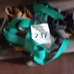 LOTE 237 - 05 CINTOS DE SEGURANÇA NO TRABALHO. (NO ESTADO) ATENÇÃO! FAZER A VISITAÇÃO ANTES DE ARREMATAR, NÃO SABEMOS SE FUNCIONA. LEILÃO NÃO TEM GARANTIA E NEM DEVOLUÇÃO, SUJEITO A POSSÍVEIS AVARIAS VISÍVEIS/OCULTAS E/OU AUSÊNCIA DE COMPONENTES.