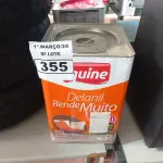 LOTE 355 - 01 LATA DE TINTA IQUINE DELANIL RENDE MUITO 18L FOSCO BASE “C”. (NO ESTADO) ATENÇÃO! FAZER A VISITAÇÃO ANTES DE ARREMATAR, NÃO SABEMOS SE FUNCIONA. LEILÃO NÃO TEM GARANTIA E NEM DEVOLUÇÃO, SUJEITO A POSSÍVEIS AVARIAS VISÍVEIS/OCULTAS E/OU AUSÊNCIA DE COMPONENTES.