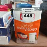 LOTE 448 - 01 LATA DE TINTA IQUINE DELANIL RENDE MUITO 18L FOSCO BASE “C”. (NO ESTADO) ATENÇÃO! FAZER A VISITAÇÃO ANTES DE ARREMATAR, NÃO SABEMOS SE FUNCIONA. LEILÃO NÃO TEM GARANTIA E NEM DEVOLUÇÃO, SUJEITO A POSSÍVEIS AVARIAS VISÍVEIS/OCULTAS E/OU AUSÊNCIA DE COMPONENTES.