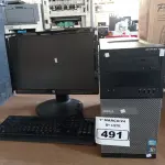 LOTE 491 - 01 CPU 01 MONITOR E 01 TECLADO. (NO ESTADO) ATENÇÃO! FAZER A VISITAÇÃO ANTES DE ARREMATAR, NÃO SABEMOS SE FUNCIONA. LEILÃO NÃO TEM GARANTIA E NEM DEVOLUÇÃO, SUJEITO A POSSÍVEIS AVARIAS VISÍVEIS/OCULTAS E/OU AUSÊNCIA DE COMPONENTES.
