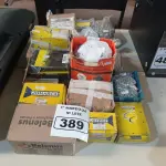 LOTE 389 - 01 LOTE COM GRANDE QUANTIDADE DE PARAFUSOS DIVERSOS. (NO ESTADO) ATENÇÃO! FAZER A VISITAÇÃO ANTES DE ARREMATAR, NÃO SABEMOS SE FUNCIONA. LEILÃO NÃO TEM GARANTIA E NEM DEVOLUÇÃO, SUJEITO A POSSÍVEIS AVARIAS VISÍVEIS/OCULTAS E/OU AUSÊNCIA DE COMPONENTES.