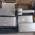 LOTE 404 - 08 SCANNER MARCAS E MODELOS DIVERSOS. (NO ESTADO) ATENÇÃO! FAZER A VISITAÇÃO ANTES DE ARREMATAR, NÃO SABEMOS SE FUNCIONA. LEILÃO NÃO TEM GARANTIA E NEM DEVOLUÇÃO, SUJEITO A POSSÍVEIS AVARIAS VISÍVEIS/OCULTAS E/OU AUSÊNCIA DE COMPONENTES.
