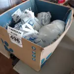 LOTE 496 - 01 CAIXA COM FIBRA DE VIDRO. (NO ESTADO) ATENÇÃO! FAZER A VISITAÇÃO ANTES DE ARREMATAR, NÃO SABEMOS SE FUNCIONA. LEILÃO NÃO TEM GARANTIA E NEM DEVOLUÇÃO, SUJEITO A POSSÍVEIS AVARIAS VISÍVEIS/OCULTAS E/OU AUSÊNCIA DE COMPONENTES.